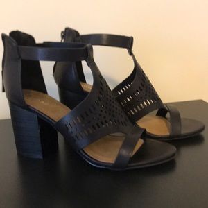 Brown High Heeled Sandals